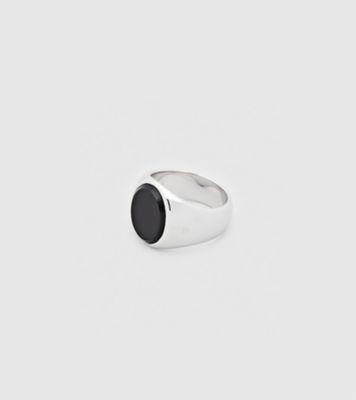 リング　Ｏｖａｌ　Ｂｌａｃｋ　Ｏｎｙｘ