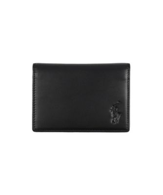 新品未使用PRLポロラルフローレンカードケースレザー POLO RALPH LAUREN(ポロ ラルフ ローレン) レザー マルチ カード