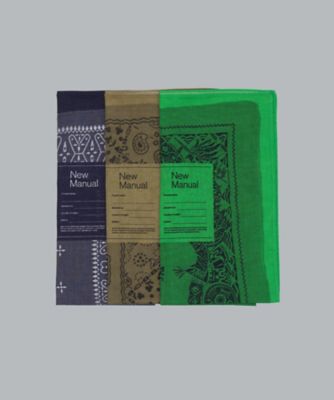 バンダナ ”PACK” 3P BANDANA 2026SSーGD7ーYT