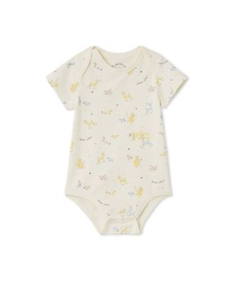 gelato pique (Baby & Kids)/ジェラート ピケ BABY半袖ボディスーツ PBCO259084 CRM ベビー用ロンパース・カバーオール【三越伊勢丹/公式】