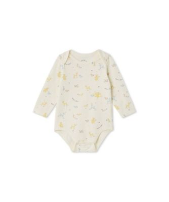 gelato pique (Baby & Kids)/ジェラート ピケ BABY長袖ボディスーツ PBCO259085 CRM ベビー用ロンパース・カバーオール【三越伊勢丹/公式】