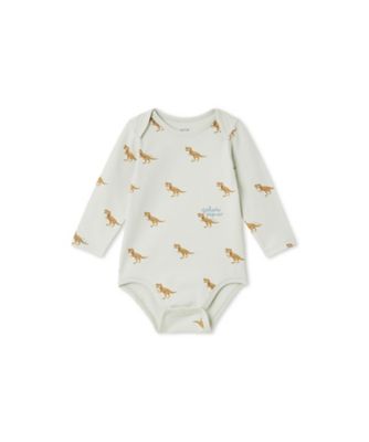 gelato pique (Baby & Kids)/ジェラート ピケ BABY長袖ボディスーツ PBCO259085 MNT ベビー用ロンパース・カバーオール【三越伊勢丹/公式】