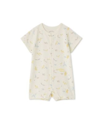 gelato pique (Baby & Kids)/ジェラート ピケ BABY半袖ロンパース PBCO259086 CRM ベビー用ロンパース・カバーオール【三越伊勢丹/公式】