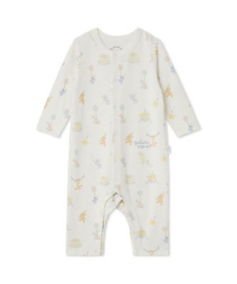 gelato pique (Baby & Kids)/ジェラート ピケ BABY長袖ロンパース PBCO259087 OWHT ベビー用ロンパース・カバーオール【三越伊勢丹/公式】