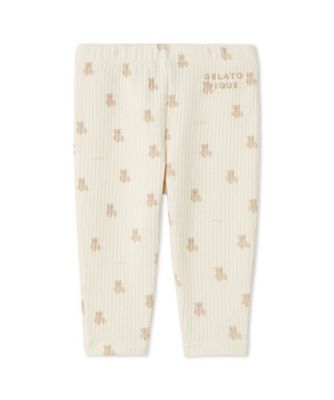 gelato pique (Baby & Kids)/ジェラート ピケ BABYぬいぐるみ柄レギンスパンツ PBCP259082 BEG 幼児用下着【三越伊勢丹/公式】