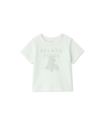 gelato pique (Baby & Kids)/ジェラート ピケ BABYぬいぐるみワンポイントTシャツ PBCT259080 MNT ベビー用トップス【三越伊勢丹/公式】