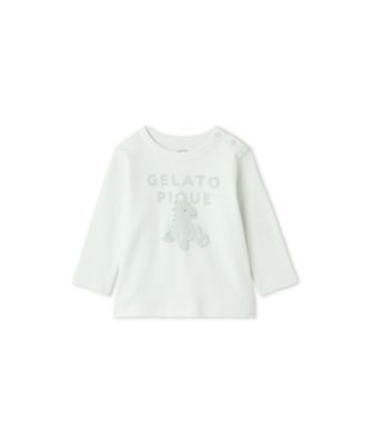 gelato pique (Baby & Kids)/ジェラート ピケ BABYぬいぐるみワンポイントロンT PBCT259081 MNT ベビー用トップス【三越伊勢丹/公式】