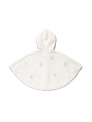 KIDSエアリーモコカラフルスターポンチョ PBNT259162