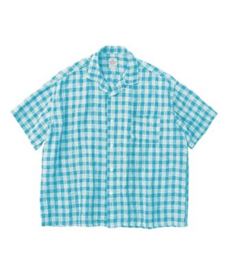 シャツ　ＬＩＮＥＮ　ＰＡＬＡＫＡ　ＫＡＩＫＩＮ　ＳＨＩＲＴ　ＰＣー００２ー３２１１