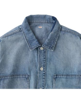 シャツ CANNERY ROW PRISONER SHIRT BLUE 