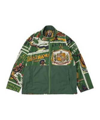 ジャケット・アウター ALOHA ブルゾン HAWAIIAN OUTDOOR ZIP UP