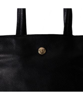 PC EXCLUSIVE” LEATHER MINITOTE BAG W