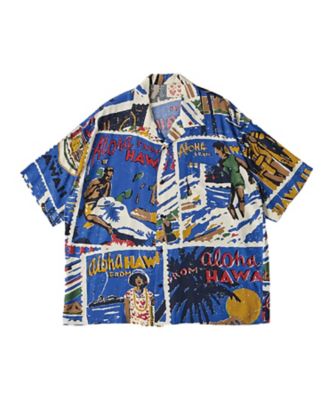 シャツ　ＨＡＷＡＩＩＡＮ　ＯＵＴＤＯＯＲ　ＡＬＯＨＡ　ＳＨＩＲＴ　ＰＣー０２４ー３２５５