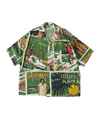 シャツ　ＨＡＷＡＩＩＡＮ　ＯＵＴＤＯＯＲ　ＡＬＯＨＡ　ＳＨＩＲＴ　ＰＣー０２４ー３２５５