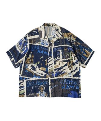 シャツ　ＨＡＷＡＩＩＡＮ　ＯＵＴＤＯＯＲ　ＡＬＯＨＡ　ＳＨＩＲＴ　ＰＣー０２４ー３２５５
