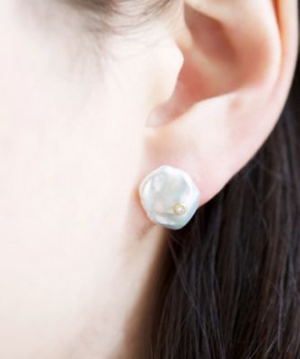 ペタルパール ダイヤピアス S | shinkai/シンカイ | 三越伊勢丹
