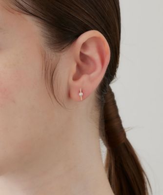 MOSQUITO アコヤパール バー ピアス ※シングル