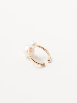 Ｄｏｕｂｌｅ　Ｐｅａｒｌ　Ｅａｒ　Ｃｕｆｆ