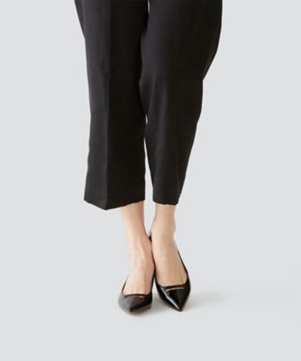 ANIMA アネッリ エナメルパンプス 3．5cm BLACK 262