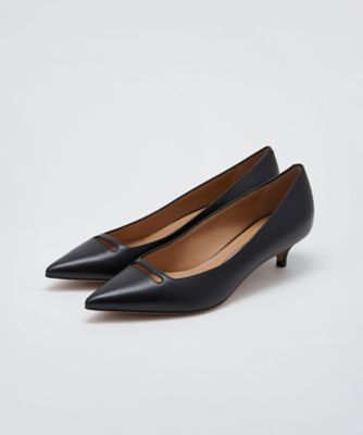 ANIMA アネッリ スムースパンプス 3．5cm BLACK 262