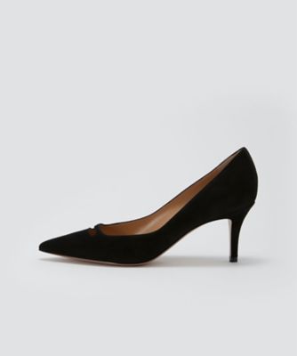 ANIMA アネッリ スエードパンプス 6．5cm BLACK 262