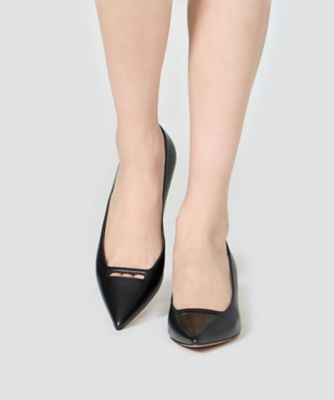 ANIMA アネッリ スムースパンプス 3．5cm BLACK 262