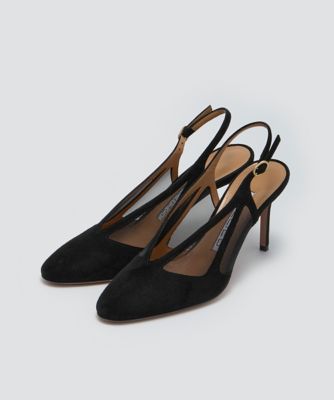 NICLA バックスリング パンプス 3323CAMOSCIO