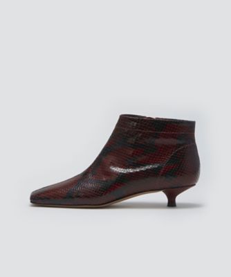 PELLICO (Women)/ペリーコ NORA ショートブーツ 7670NEW NAMBIA PYTHONWINE 靴【三越伊勢丹/公式】