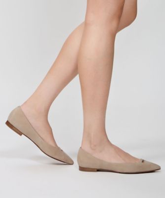 三越伊勢丹限定　ＡＮＤＲＥＡ　アネッリスウェードパンプス　１．０ｃｍ　０９８６