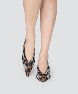 VIOLA バックスリングパンプス 5．0cm LEOPARD
