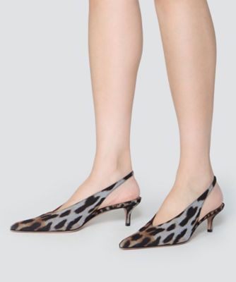 VIOLA バックスリングパンプス 5．0cm LEOPARD