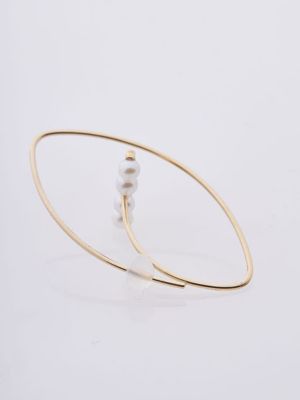 Hirotaka（ヒロタカ) Beluga Pearl Floating Earring | パール ピアス - CULET 公式オンラインサイト