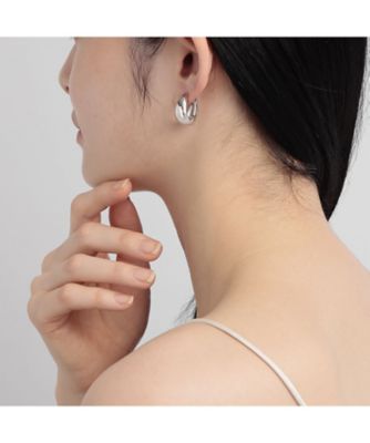 ドロップ＿L キャッチレスピアス PF6A2616 RG | PLUS
