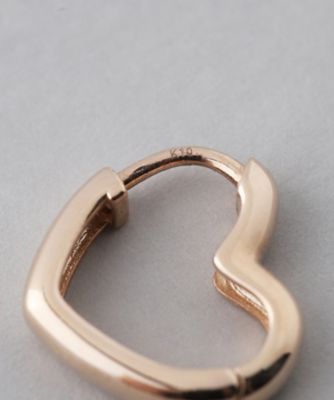 ロゼテンハートスナップピアス