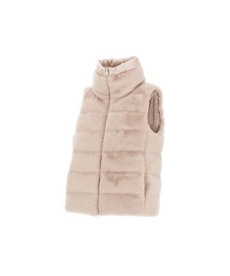 【新品】23AW HERNO ヘルノ Hモノグラム ダウンベスト キャメル 48 注目！ ヘルノの新作アウターは技あり！で大人の魅力を引き立て