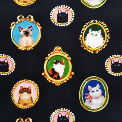 ボクサーパンツ　前閉じ　額縁猫柄　ＰＪＢ６５５０５６