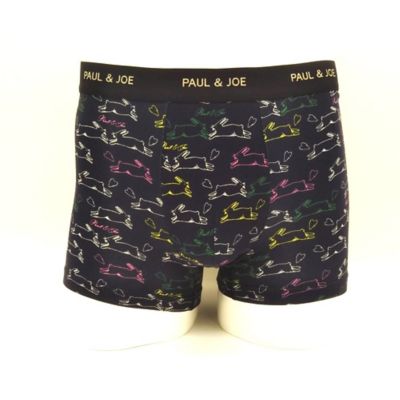 ボクサーパンツ　前閉じ　ラビット＆ハート柄　ＰＪＢ６５５０５７