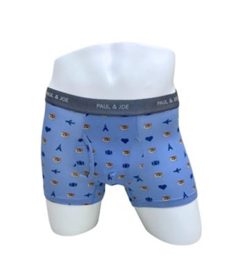 トラベルヌネット柄 前開きボクサーパンツ PJB665077ー
