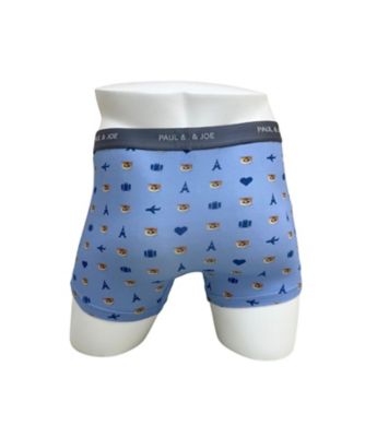 トラベルヌネット柄 前開きボクサーパンツ PJB665077ー
