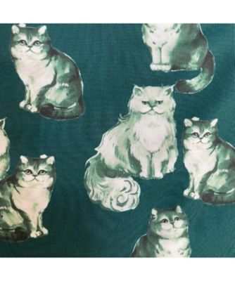 ネコリピート柄 前閉じボクサーパンツ PJB665082ー | PAUL