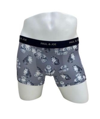 ネコリピート柄 前閉じボクサーパンツ PJB665082ー | PAUL