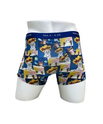 アート柄 前閉じボクサーパンツ PJB665083ー | PAUL & JOE