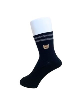 ＜PAUL & JOE (Men)＞【靴下おまとめ】カノコヌネット刺繍柄　ロークルー丈ソックス　ＰＪＭ６６３０８０ー