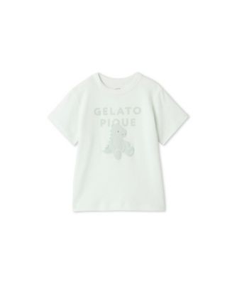 gelato pique (Baby & Kids)/ジェラート ピケ KIDSぬいぐるみワンポイントTシャツ PKCT259077 MNT トップス【三越伊勢丹/公式】