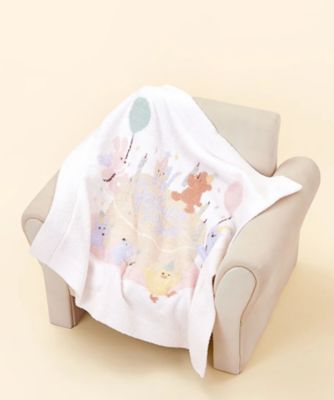 KIDSフェイバリットモチーフジャガードブランケット