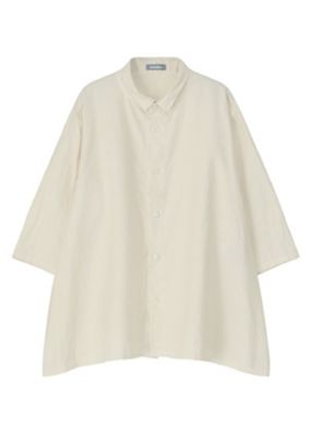 Plantation (Women)/プランテーション リネンコットンキャンバス／シャツ