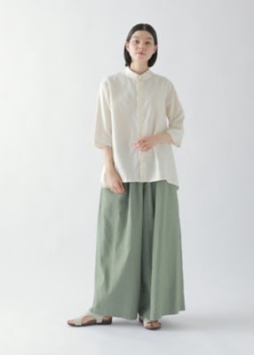 リネンコットンキャンバス／シャツ