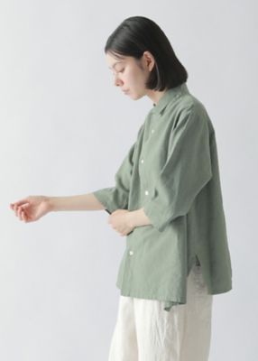 リネンコットンキャンバス／シャツ