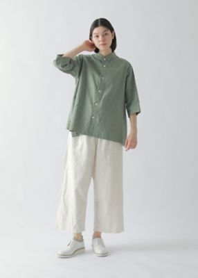 リネンコットンキャンバス／シャツ