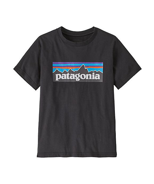 ＜三越伊勢丹/公式＞ PATAGONIA(Men/Baby & Kids)/パタゴニア キッズ・P-6・ロゴ・Tシャツ 62148 INBK トップス【三越伊勢丹/公式】